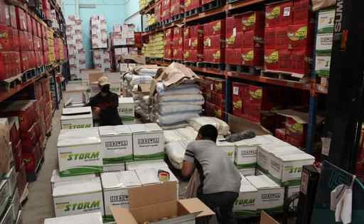 Persiapan pengiriman ke distributor